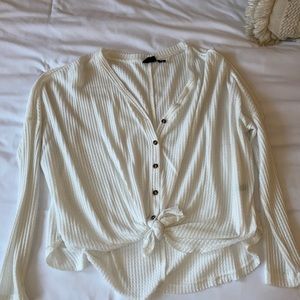 Urban Outfitters waffle knit top